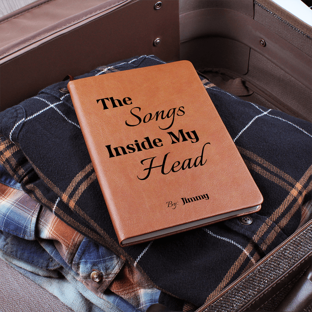 Personalized Musician Leather Journal