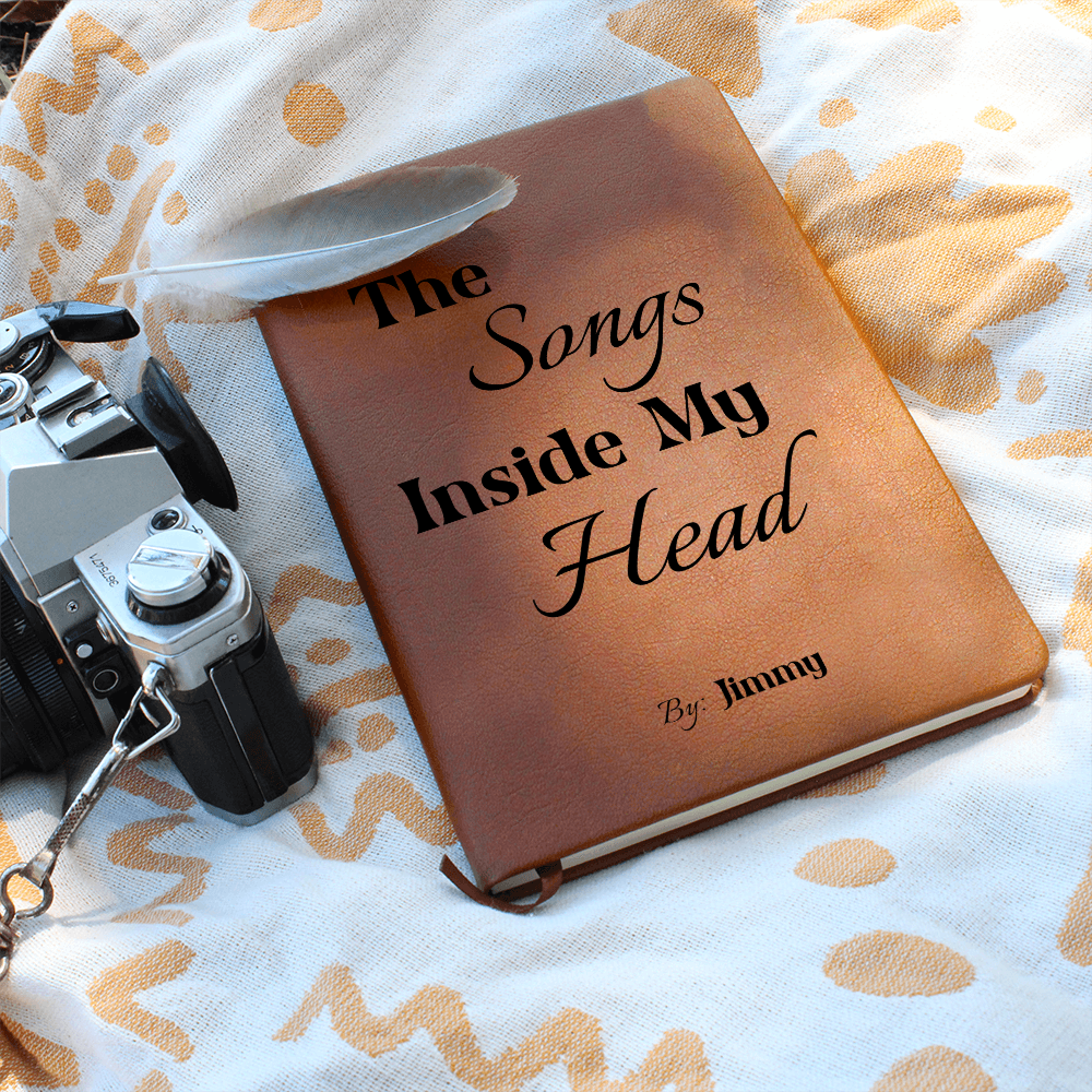 Personalized Musician Leather Journal