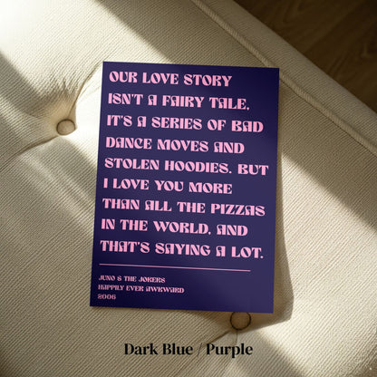 Custom Lyrics Poster