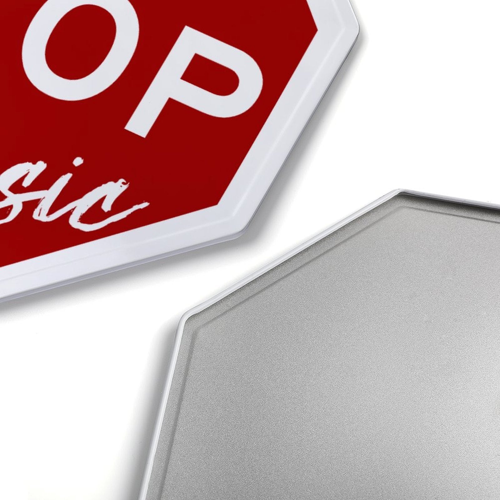 Don't Stop The Music Metal Sign | High-Intent Music Decor & Unique Song Poster Wall Art InterestPrint