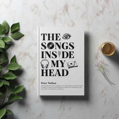 Personalized Musician Hardcover Journal