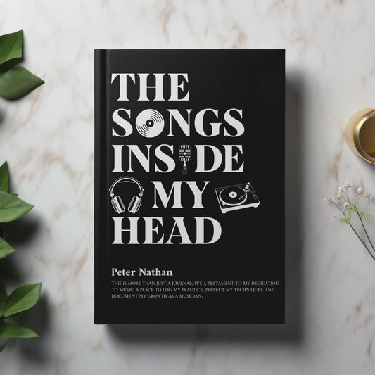 Personalized Musician Hardcover Journal