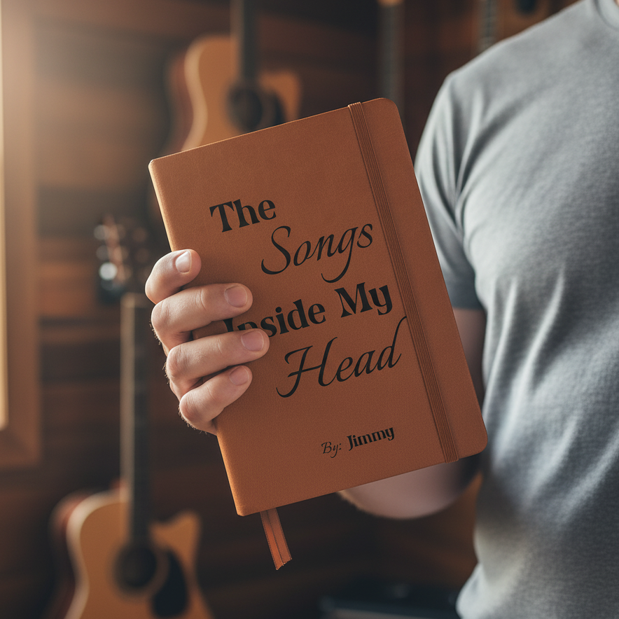 Personalized Musician Leather Journal