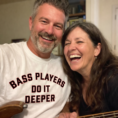 Bass Players Do It Deeper Unisex Shirt