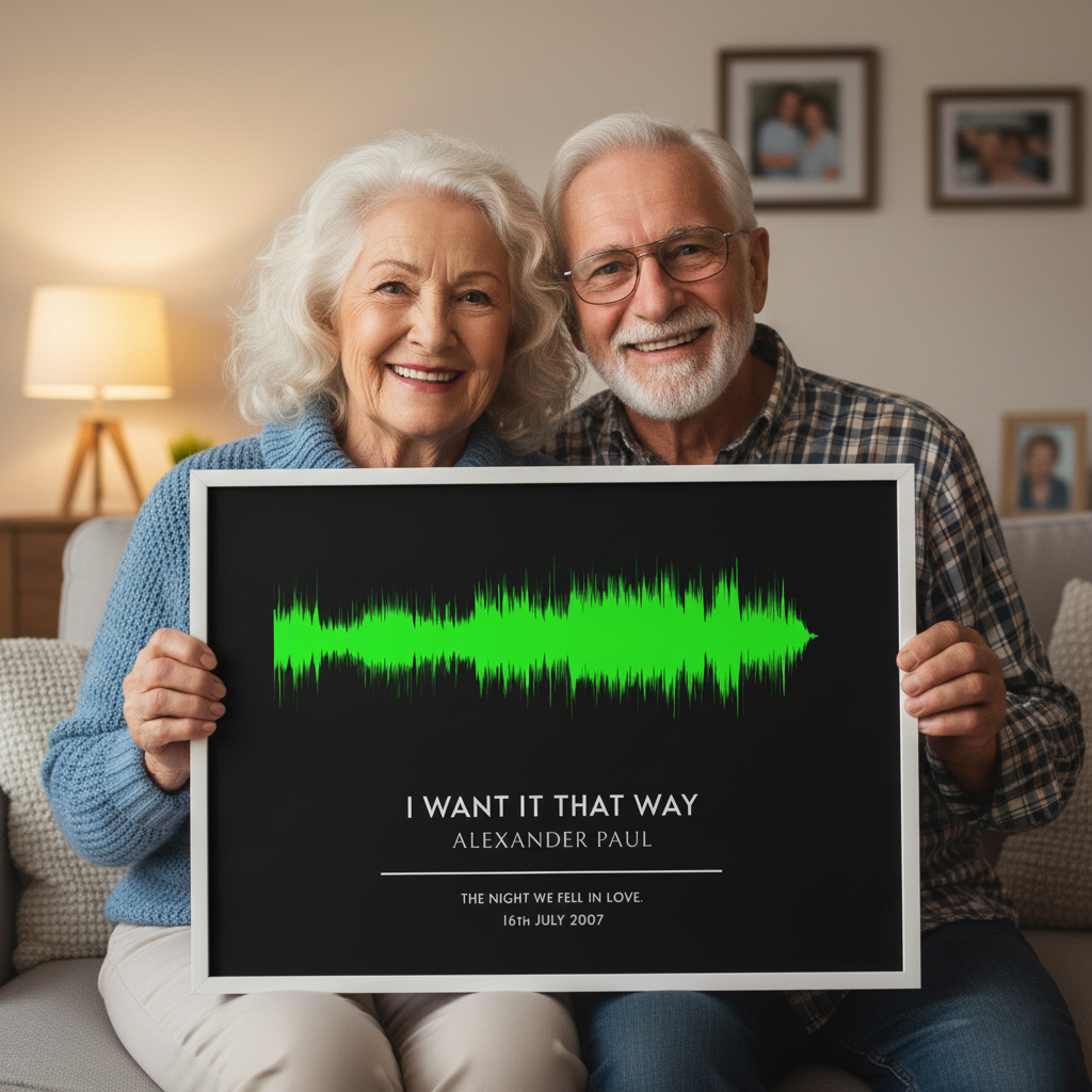 Custom Soundwave Art Poster Musician Fusion