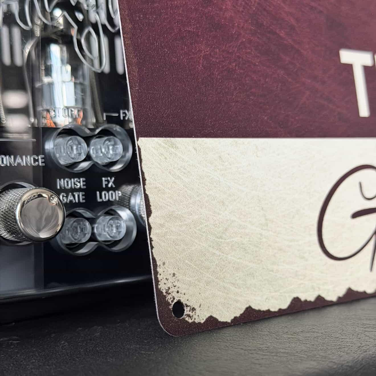 I Need All These Guitars Metal Sign