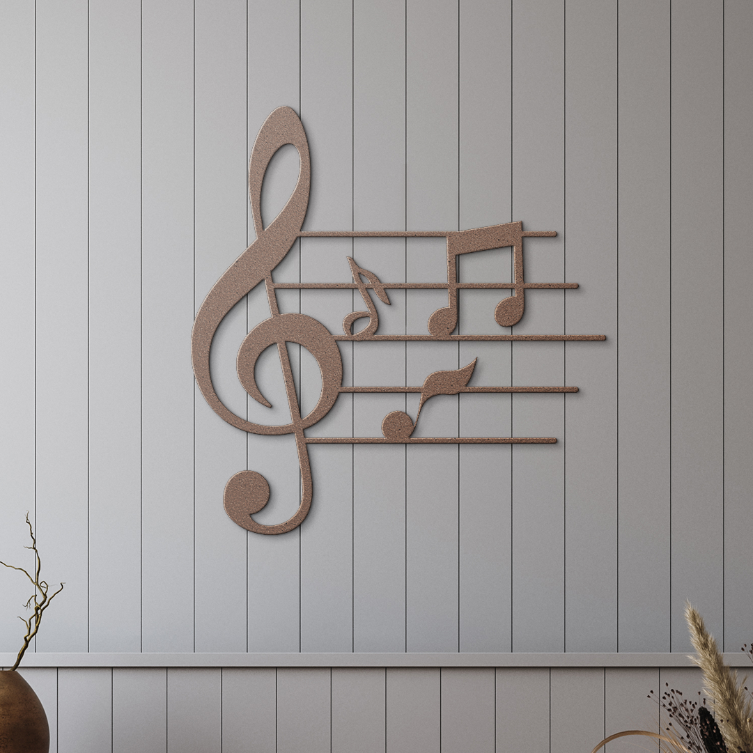 Musical_Note_Metal_Sign_Copper_Rustic_Hallway_Mockup.png