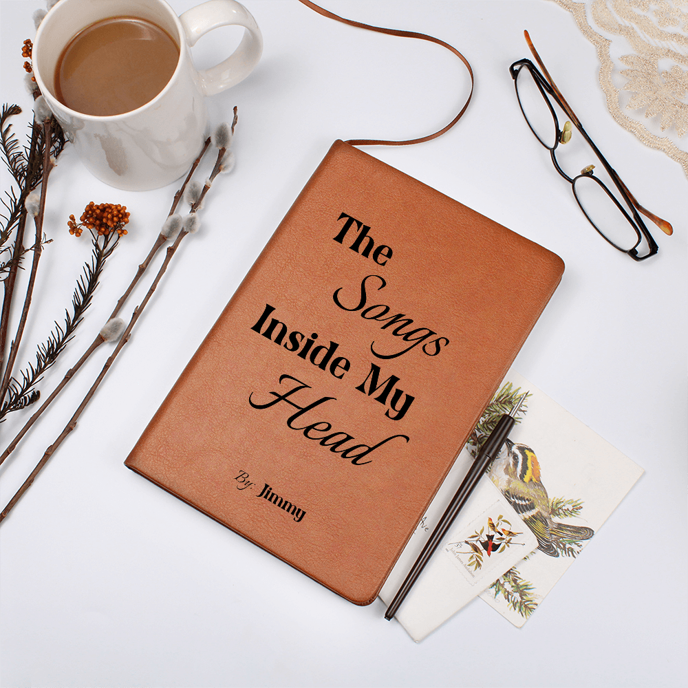 Personalized Musician Leather Journal