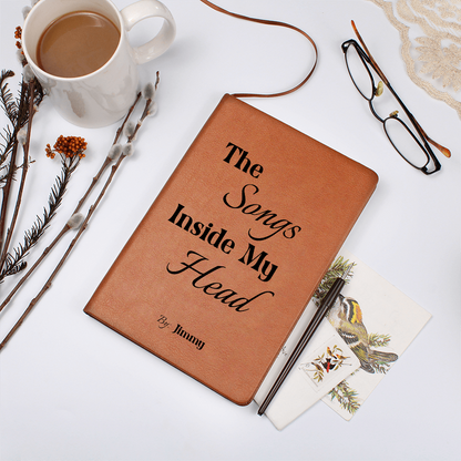 Personalized Musician Leather Journal