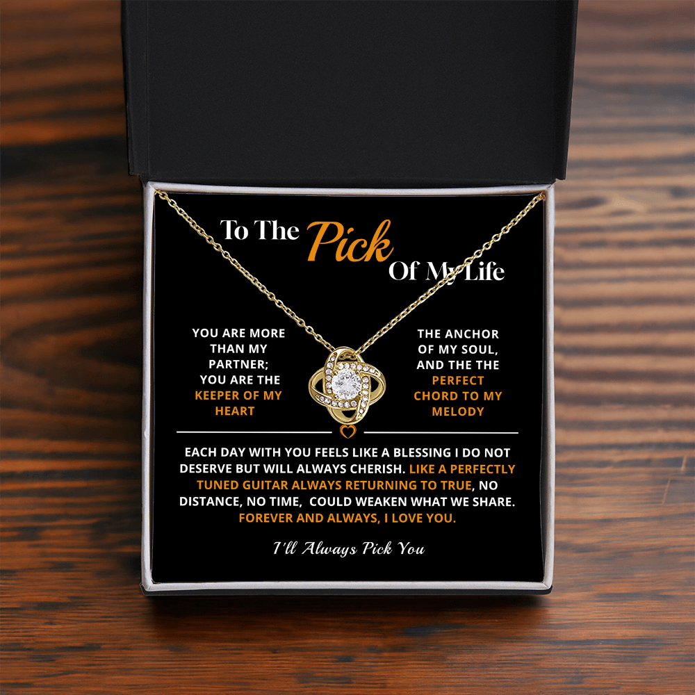 Pick Of My Life Necklace For Her