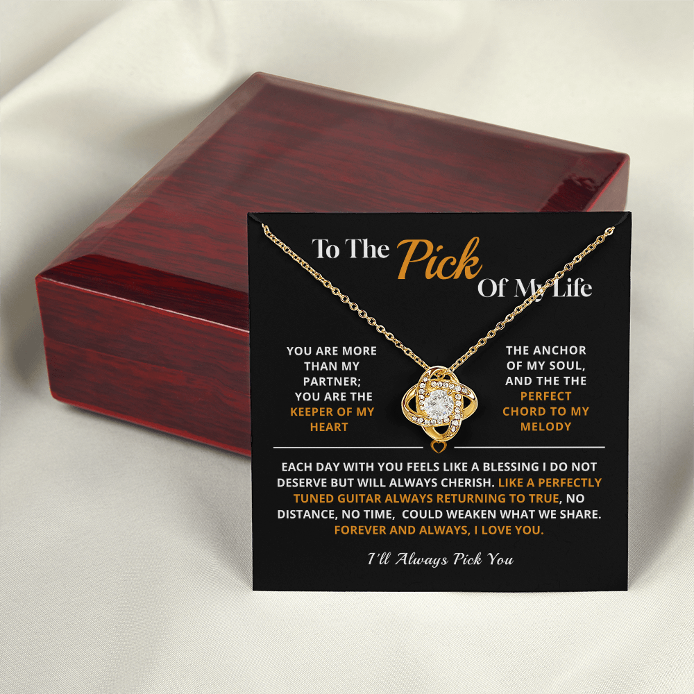 Pick Of My Life Necklace For Her