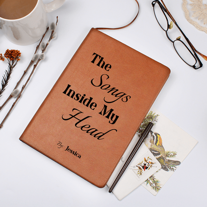 Personalized Musician Leather Journal